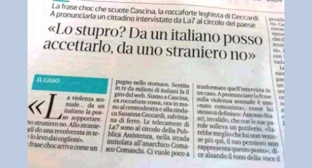 violenza sessuale